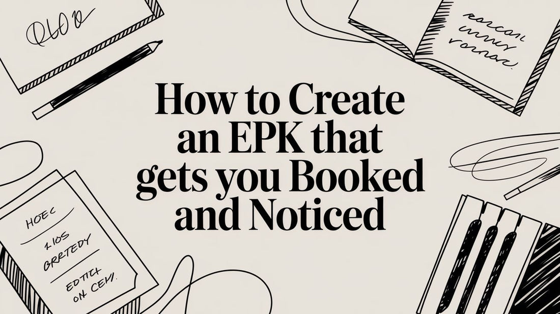 How to Create an EPK That Gets You Booked and noticed