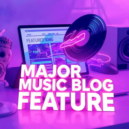Placement on a Major Music Blog
